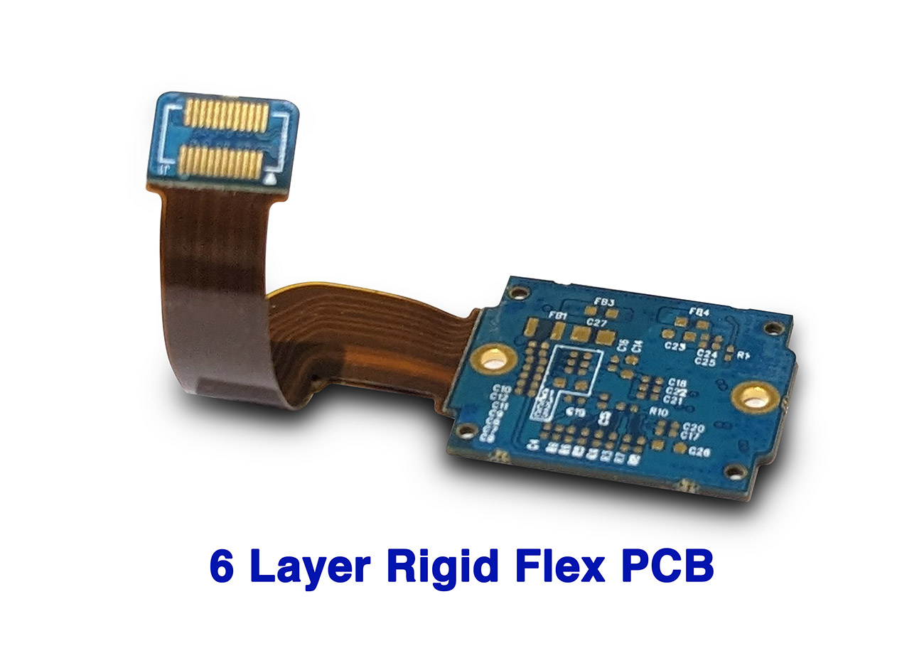 6 layer rigid flex PCB