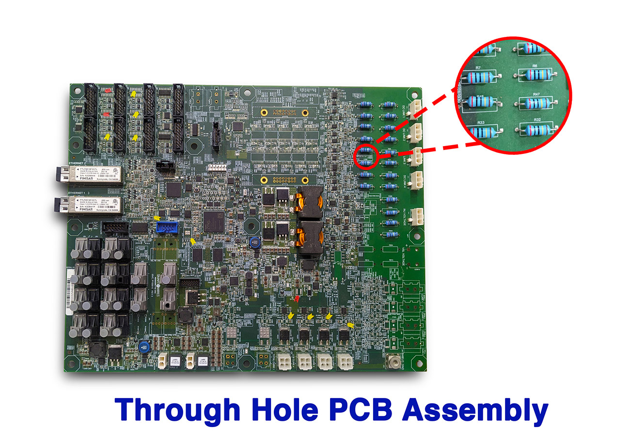 through hole pcb assembly