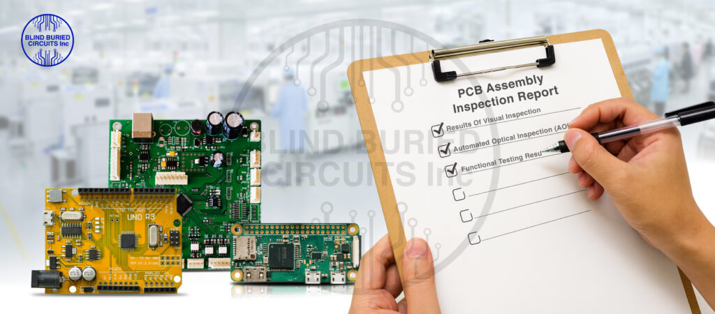 PCB Assembly Inspection Report Formats