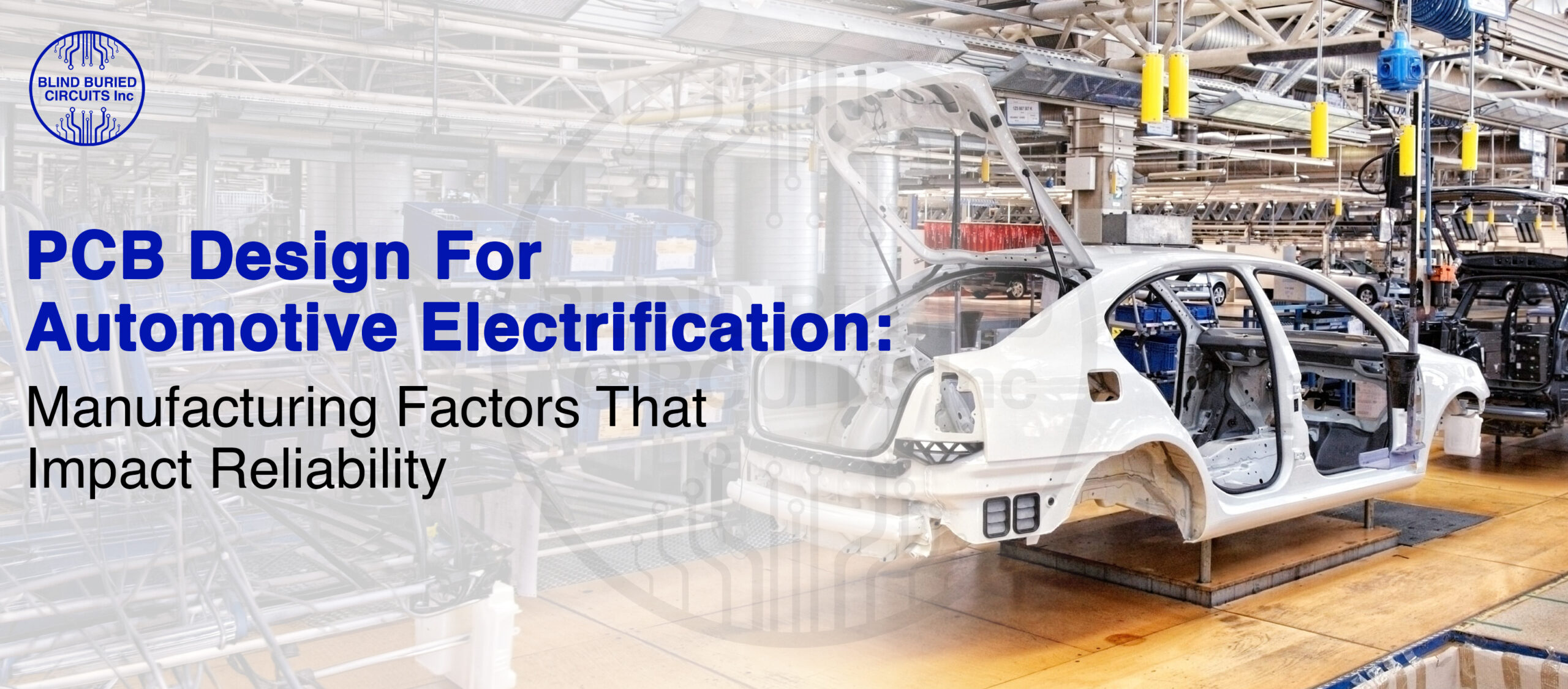 PCB Design For Automotive Electrification