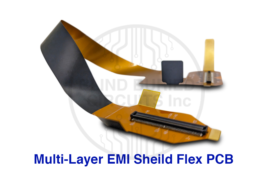 Multilayer EMI Sheild Flex PCB