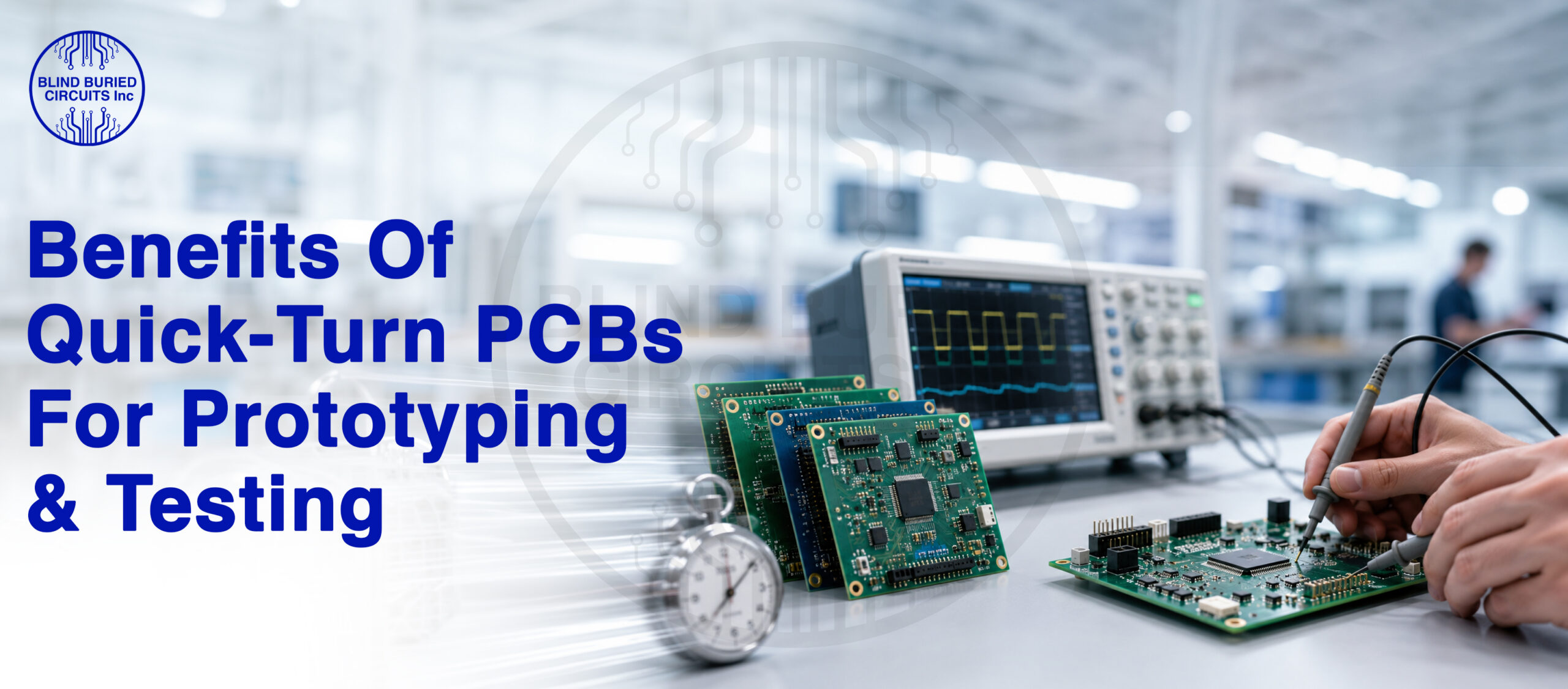 Quick-Turn PCBs For Prototyping