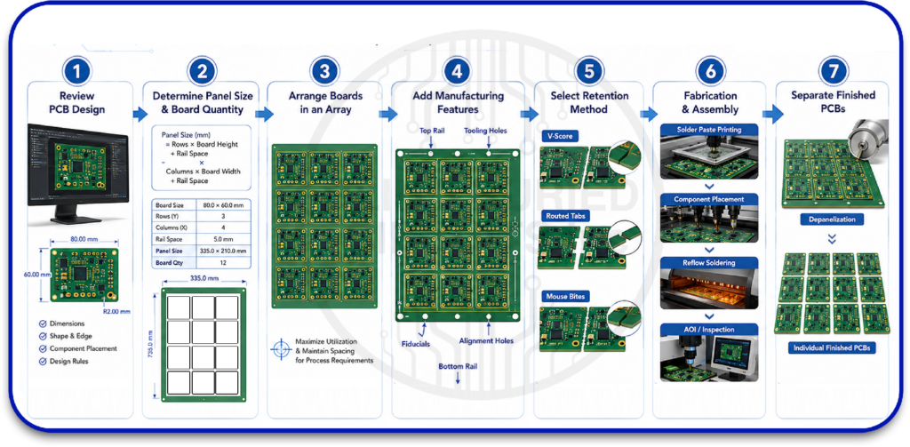 PCB Panelization Process Work